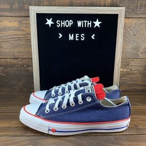 denim blue converse ladies